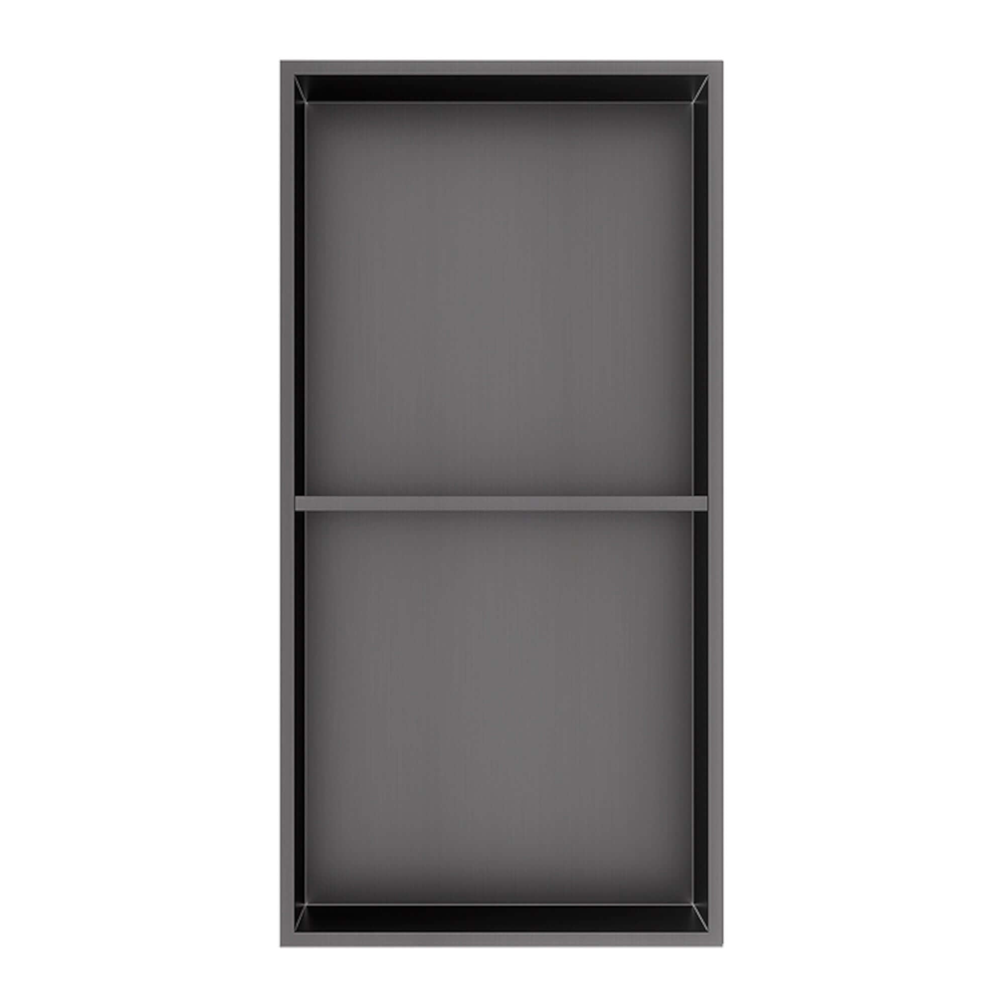 Buy Shower Niche 600 x 300 - Gunmetal Grey Online UK | HOUSE OF ENKI